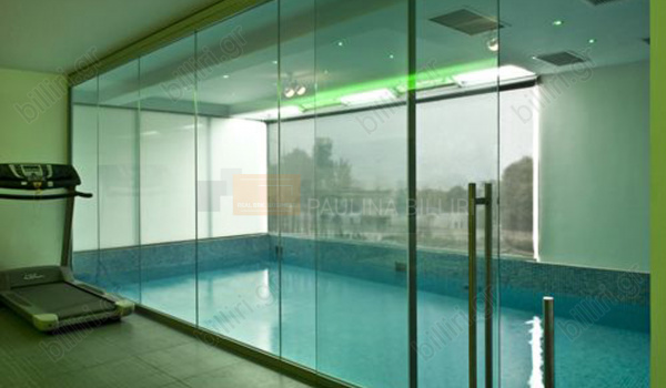 Θαιρμενόμενη Πισίνα, γυμναστήριο - Swimming pool, gym